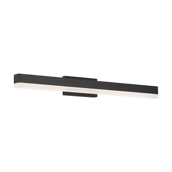 Dweled Styx 25in LED Bathroom Vanity or Wall Light 3-CCT 2700K-3000K-3500K Set to 3000K in Black WS-411 - main
